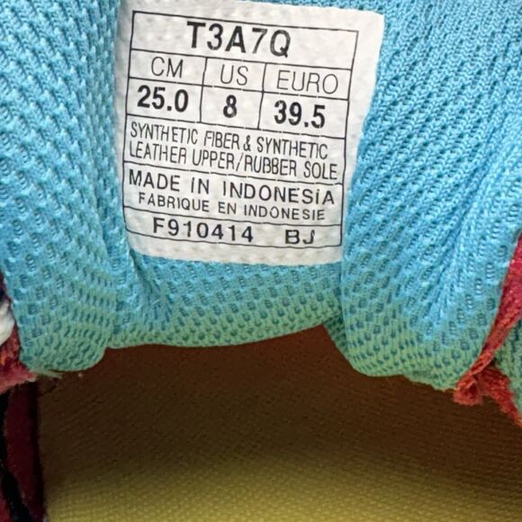 Asics GEL Chase Womens Size 8 Running Shoes Sneakers Trainers Low Top Pink T3A7Q - Picture 11 of 11